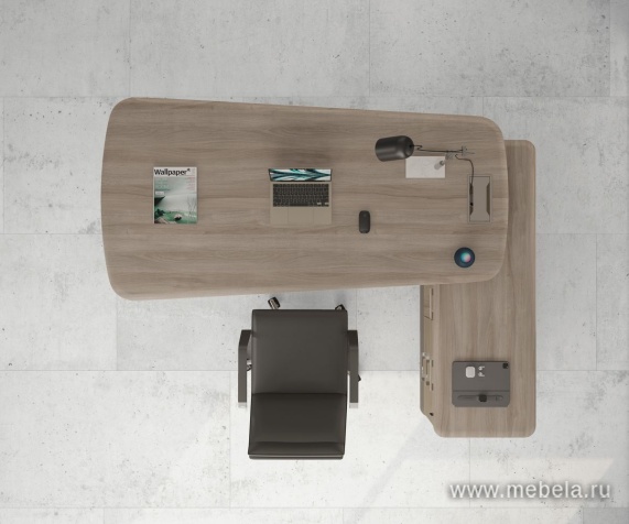 Тумба для оргтехники (топ МДФ)