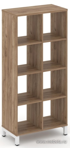 Каркас стеллажа 4 яруса (без вставок и задних стенок)