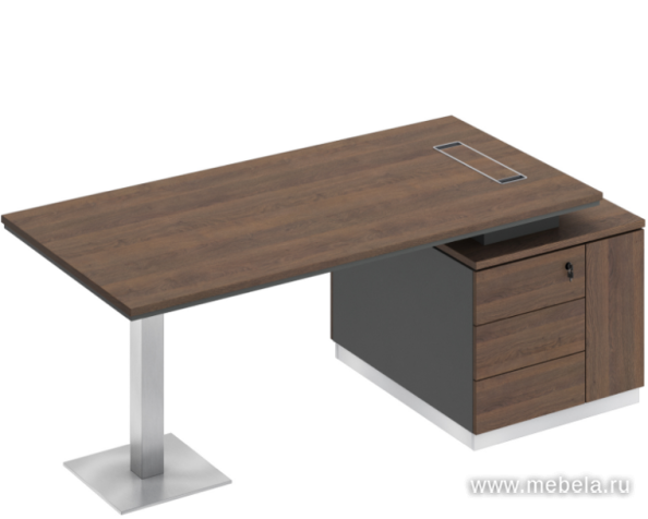 Стол на опорной тумбе