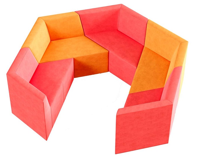 фото Офисный диван Оригами					 №5					