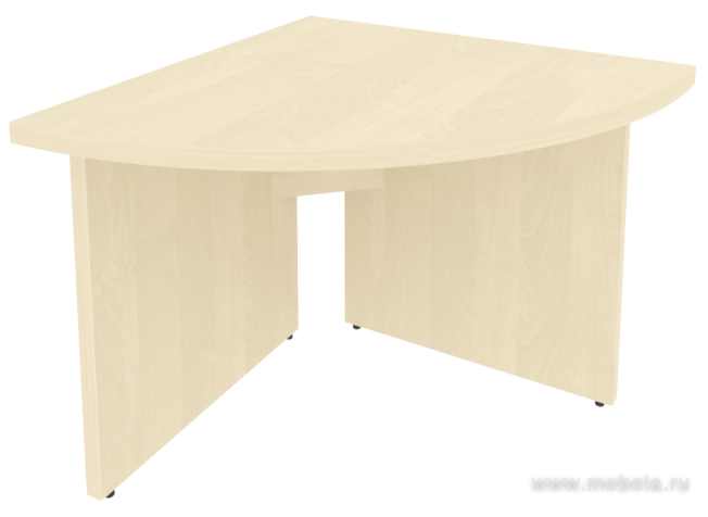 Угловой модуль переговорного стола (лев/прав)