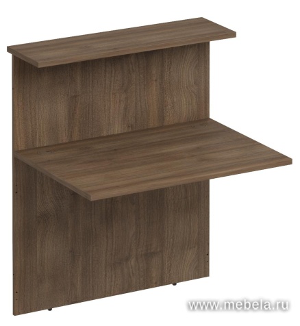 Модуль стойки ресепшен прямой с заглушками (без опор)