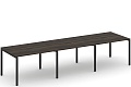 Стол для переговоров на металлокаркасе (3 столешницы)
