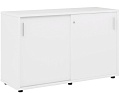Тумба низкая с раздвижными фасадами