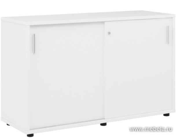 Тумба низкая с раздвижными фасадами