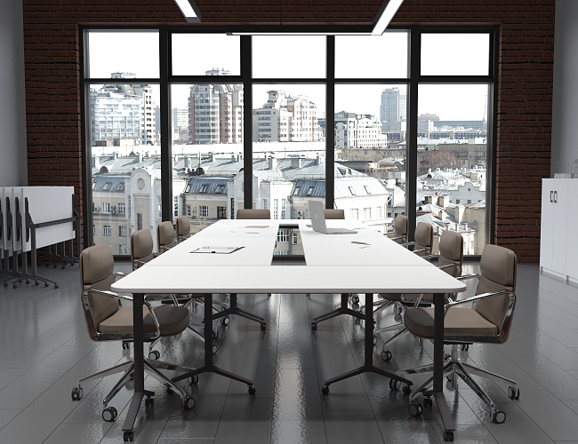 фото столы складные Моби Светлый №4