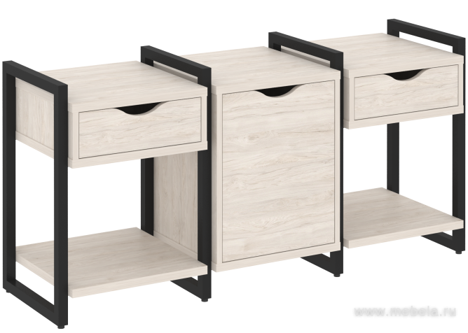 Тумба на регулируемых опорах наборная