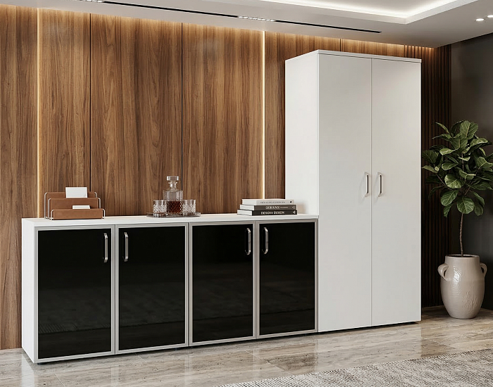 фото кабинет Оникс Белый					 №5					