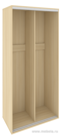 Высокий корпус шкафа-купе + трэк (2-х секционный)