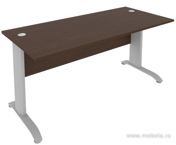 Стол письменный на L-образном металлокаркасе