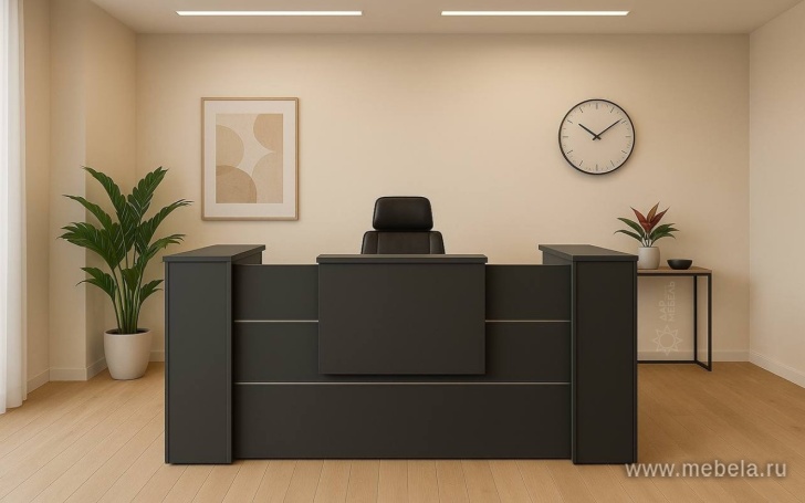 Стойка ресепшен прямая №20