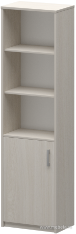 Офисный шкаф комбин. узк. открытый