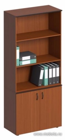 Офисный шкаф  высок. полузакрыт.