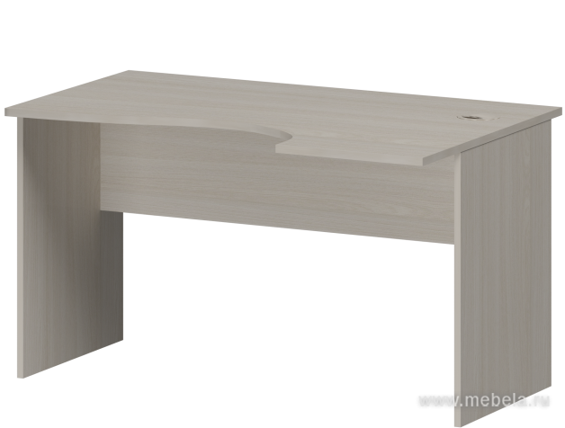 Письменный стол криволинейный, правый