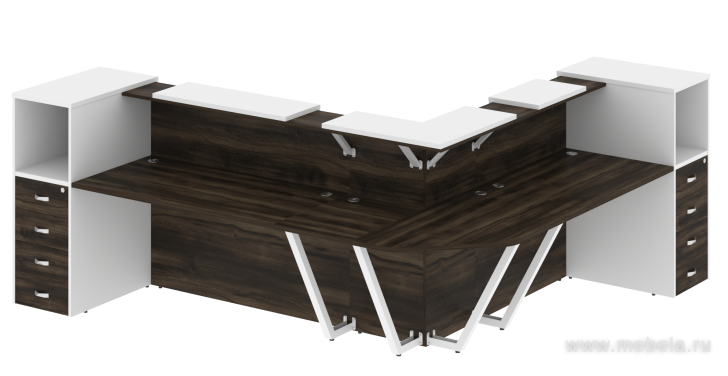 Стойка ресепшн угловая 2