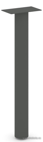 Опора металлическая (антрацит)