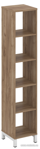 Каркас стеллажа 5 яруса (без вставок и задних стенок)