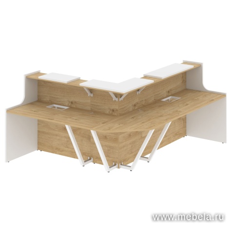 Стойка ресепшен прямая №20