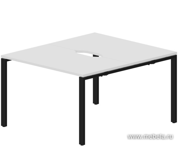 Стол составной  (2 эргономичных выреза)