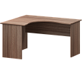 Письменный стол криволинейный, левый