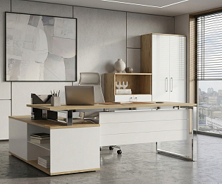 фото кабинет Шифт Хром Тиквуд  №2