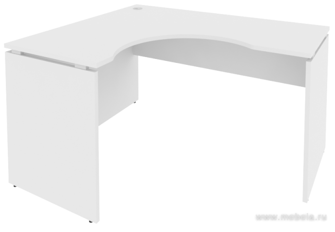 Стол криволинейный левый