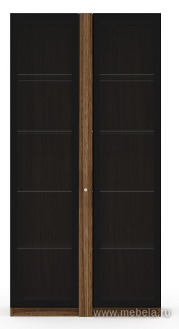 Офисный шкаф высокий со стеклом (полки стекло) с подсветкой