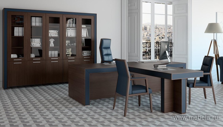 Офисный шкаф средний узкий