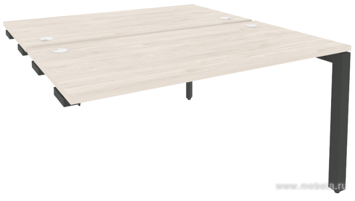 Стол-приставка двойной к опорным элементам