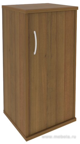 Офисный шкаф узкий низкий закрытый, Л/Пр.