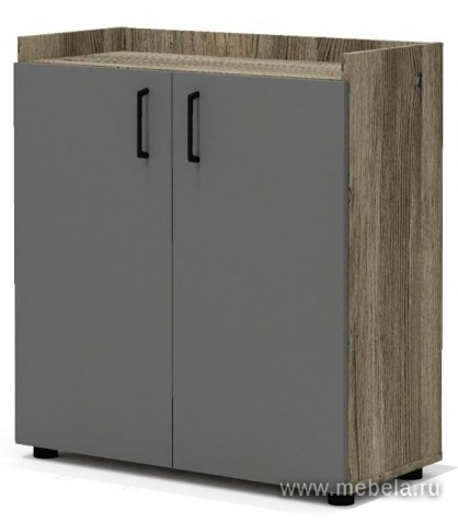 Офисный шкаф для документов низкий закрытый