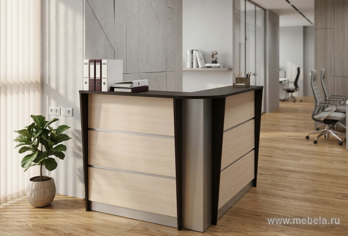 Модуль стойки ресепшен прямой (без стола)