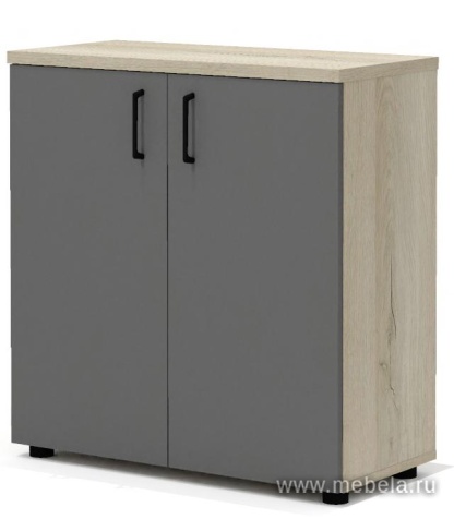 Офисный шкаф для документов низкий закрытый