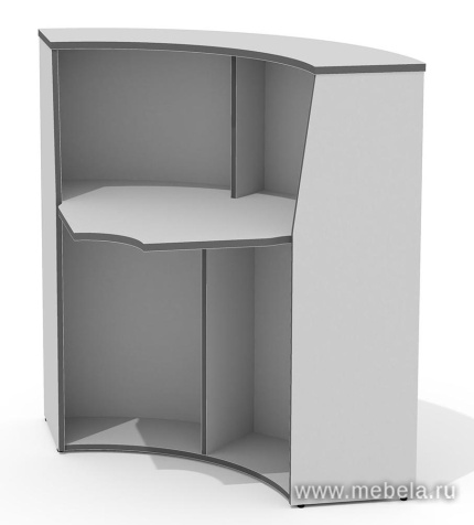 Стойка ресепшн, угловая