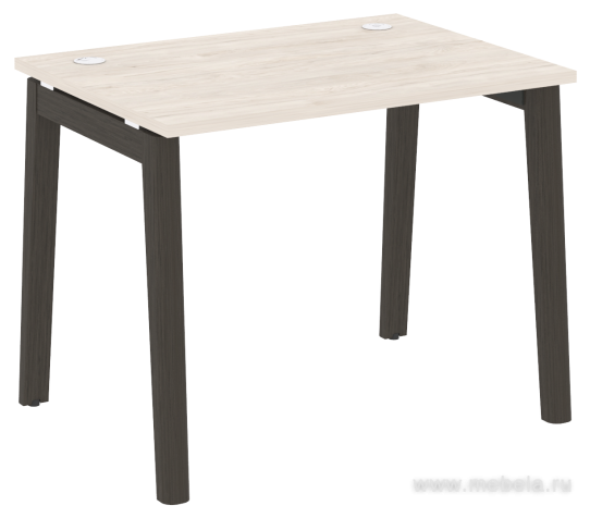 Стол письменный, опоры - массив дерева