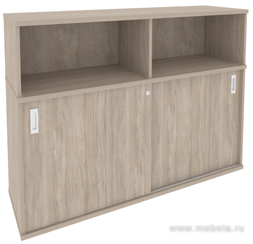 Офисный шкаф-купе приставной / опорный