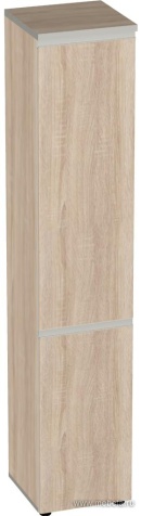 Офисный шкаф высокий узкий