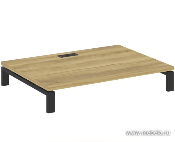 Стол надставка на две опорные тумбы