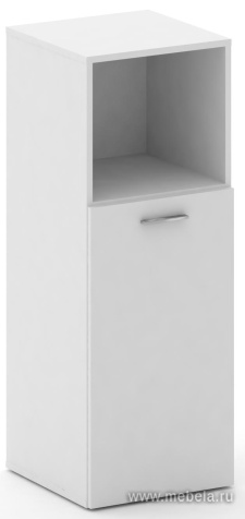 Офисный шкаф узкий средний левый (левый/ правый)