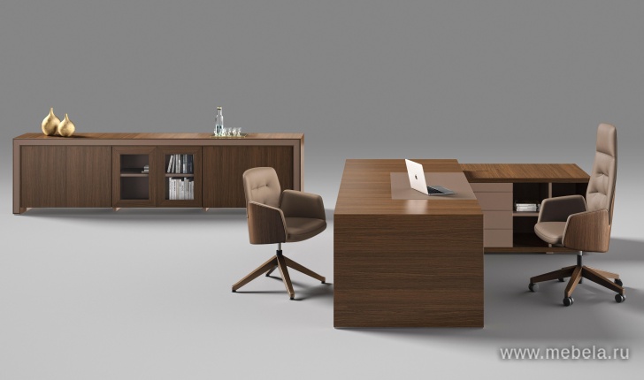 Офисный шкаф средний узкий