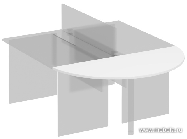 Брифинг-приставка к столу (без опоры)