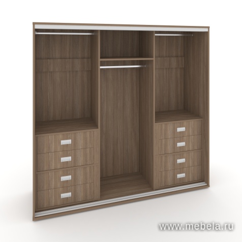 Дверь низкая для шкафа-купе ЛДСП