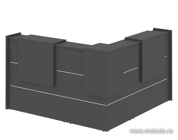 Стойка ресепшен прямая №20