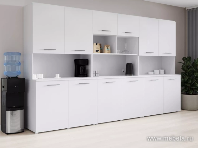 Мини-кухня Белый Бриллиант