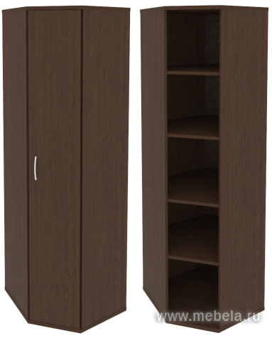 Офисный шкаф для документов угловой