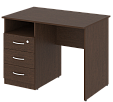 Стол письменный с тумбой левый