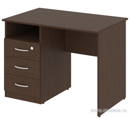 Стол письменный с тумбой левый