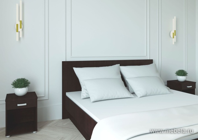 Кровать на металлокаркасе (без матраса)