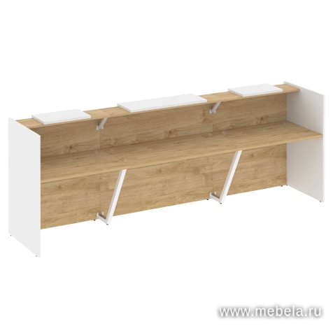 Стойка ресепшен прямая №20