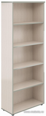 Высокий офисный стеллаж для документов, открытые полки